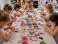Idéal pour anniversaire ou pour s’occuper le mercredi, atelier créatif pour en enfant de 5 à 12 ans