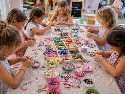 Idéal pour anniversaire ou pour s’occuper le mercredi, atelier créatif pour en enfant de 5 à 12 ans