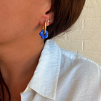fleur interchangeable pour boucle d'oreille
