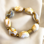bracelet cléa grosses perles résines