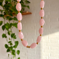 collier perle resine coloree personnalisable