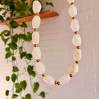 collier grosses perles résine personnalisable