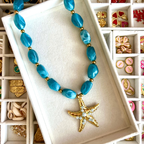 collier en grosse perles en resines tendance